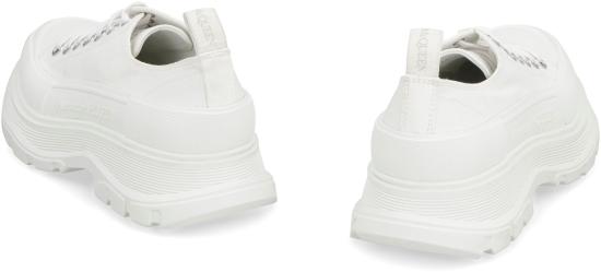  알렉산더 맥퀸 트레드 슬릭 레이스 업 705660W4MV2 9000 White - ALEXANDER MCQUEEN