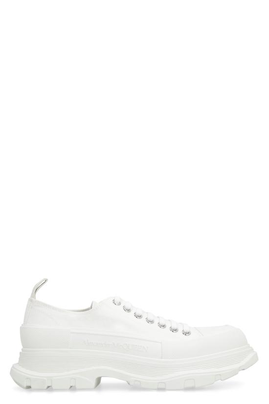  알렉산더 맥퀸 트레드 슬릭 레이스 업 705660W4MV2 9000 White