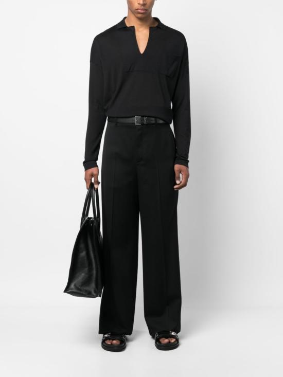  생로랑 반팔 티셔츠 729982YAPK21000 NOIR - SAINT LAURENT