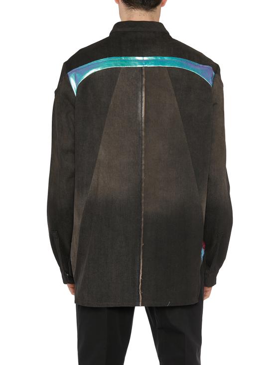  릭 오웬스 자켓 FRR01C4706COMBO124D100 BLACK - RICK OWENS