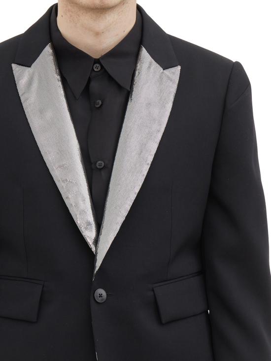  사피오 수트 자켓 FN55GABARDINEM BLACK - SAPIO