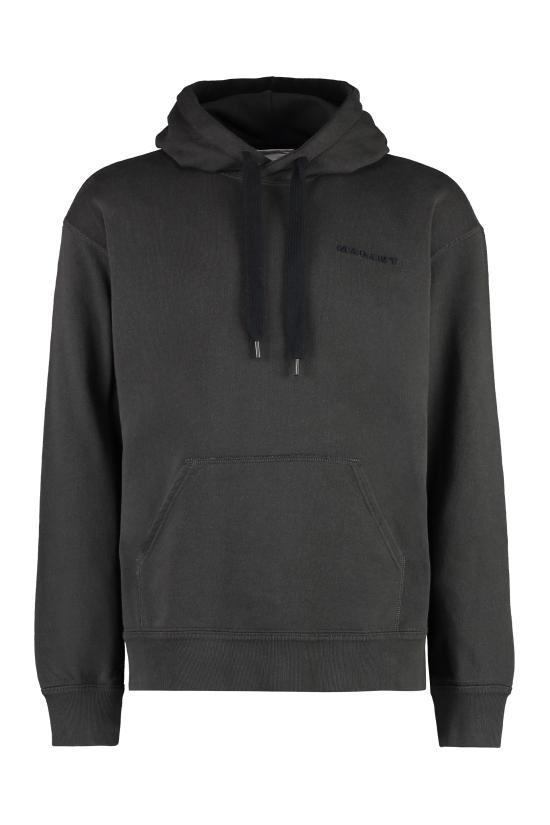  이자벨마랑 후드 티셔츠 23ESW0055HAA2M35H 02FK black