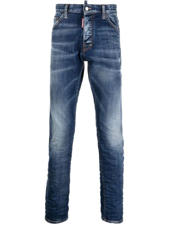  디스퀘어드2 스트레이트 팬츠 S74LB1167S30342 470 Denim