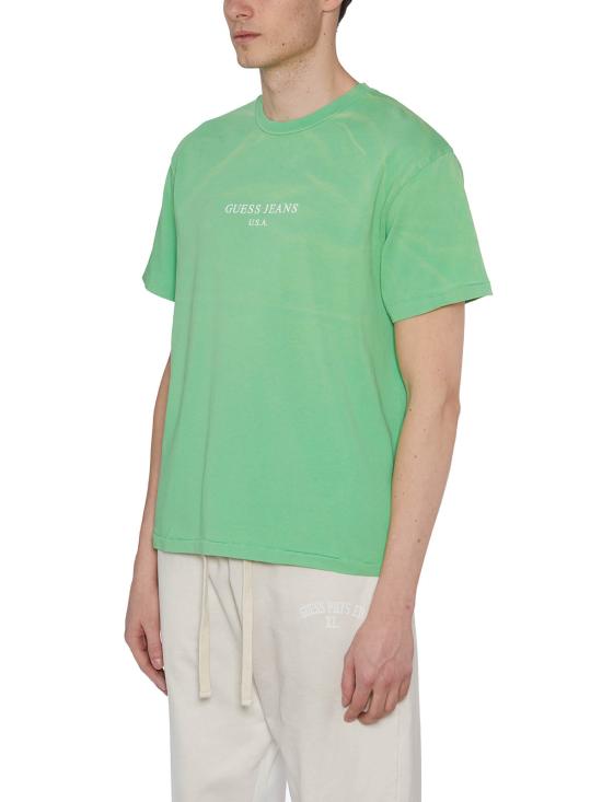  게스 반팔 티셔츠 FM3GI00KBB5F8DT GREEN OIL - GUESS