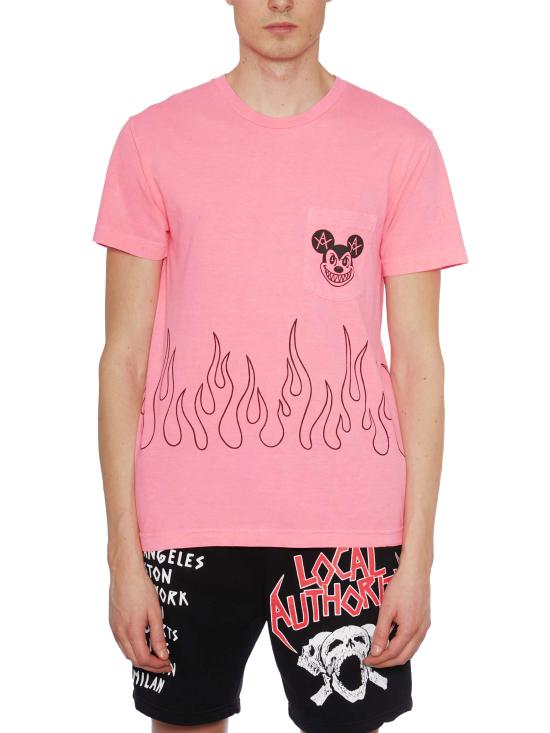  로컬 어쏘리티 반팔 티셔츠 FA23SSP05 PINK