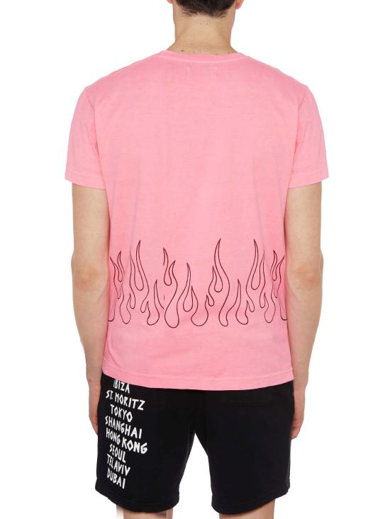  로컬 어쏘리티 반팔 티셔츠 FA23SSP05 PINK - LOCAL AUTHORITY