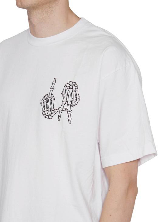  로컬 어쏘리티 반팔 티셔츠 FA23SSN02 WHITE - LOCAL AUTHORITY