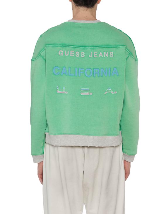  게스 스웨터 FM3GQ01KBMY0F8DT GREEN OIL - GUESS