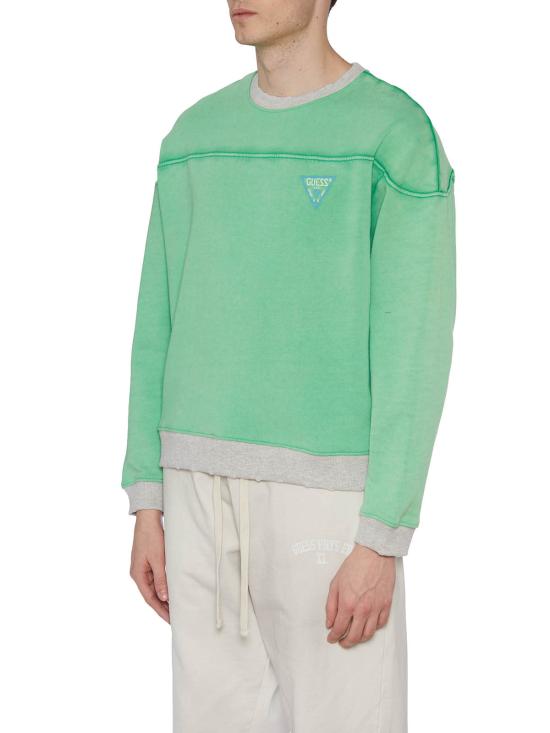  게스 스웨터 FM3GQ01KBMY0F8DT GREEN OIL - GUESS