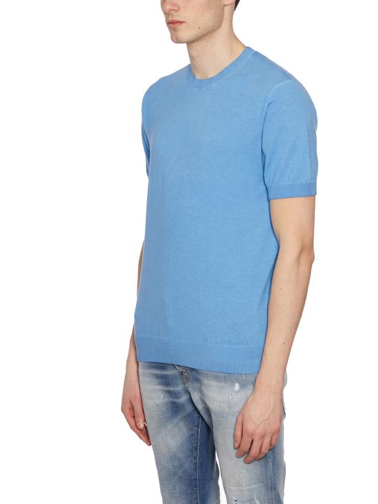  파올로페코라 반팔 티셔츠 FA031F1006331 LIGHT BLUE - PAOLO PECORA