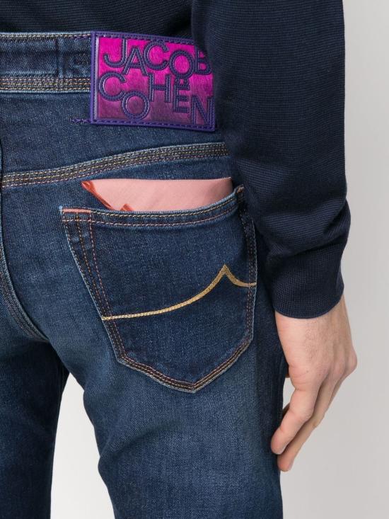  야콥코헨 스트레이트 팬츠 UQM0439S3730409D - JACOB COHËN