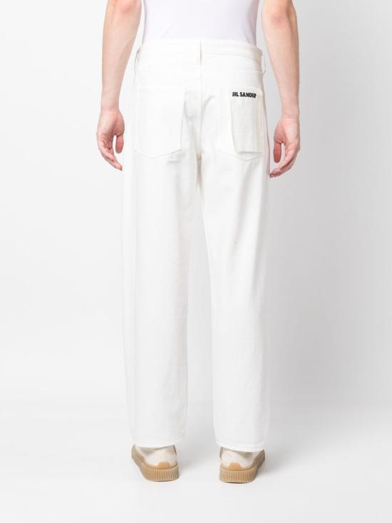 질샌더 스트레이트 팬츠 J47KA0003J46544102 PORCELAIN - JIL SANDER