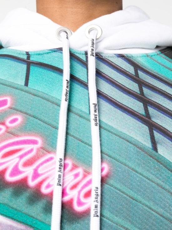  팜앤젤스 스웨터 PMBB058S23FLE003 WHITEMULTC - PALM ANGELS