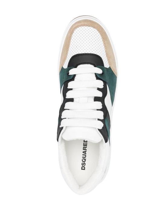  디스퀘어드2 스니커즈 SNM029801504841M2724 BIANCO VERDE NERO - DSQUARED2