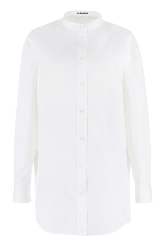  질샌더 긴팔 티셔츠 J05DL0003J45001 100 White