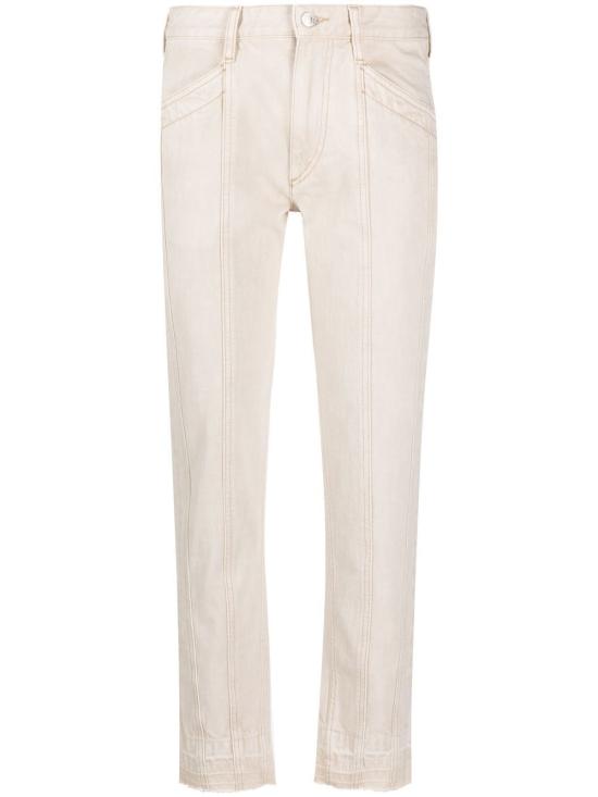  이자벨마랑에뚜왈 스트레이트 팬츠 PA0017FAA1H35E23EC ECRU