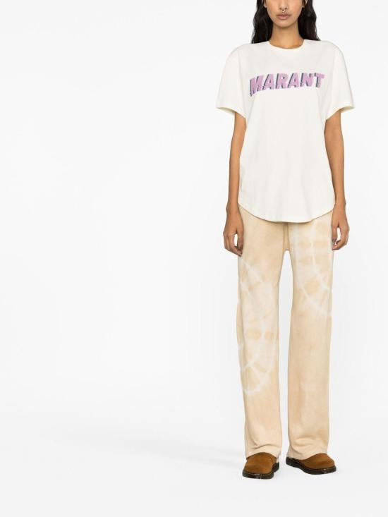  이자벨마랑에뚜왈 반팔 티셔츠 SW0011FAA1M82E90VA VANILLA - ISABEL MARANT ETOILE