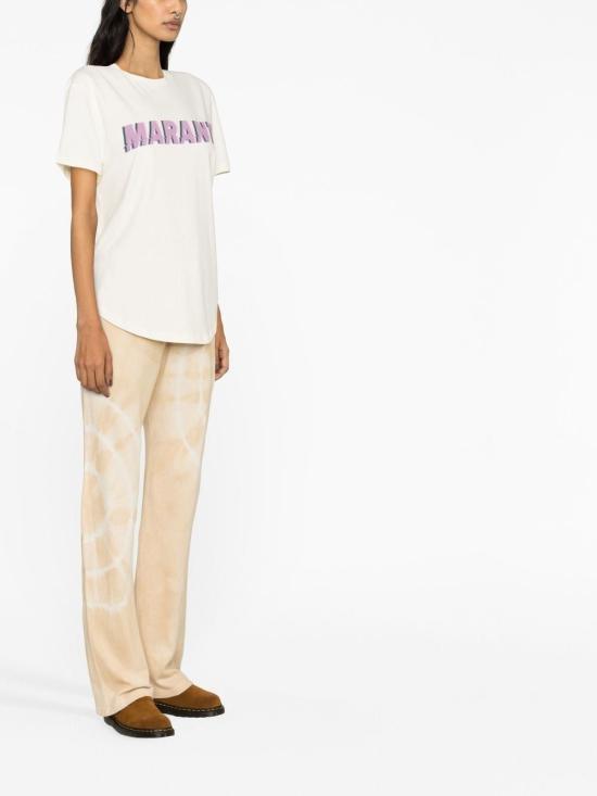  이자벨마랑에뚜왈 반팔 티셔츠 SW0011FAA1M82E90VA VANILLA - ISABEL MARANT ETOILE