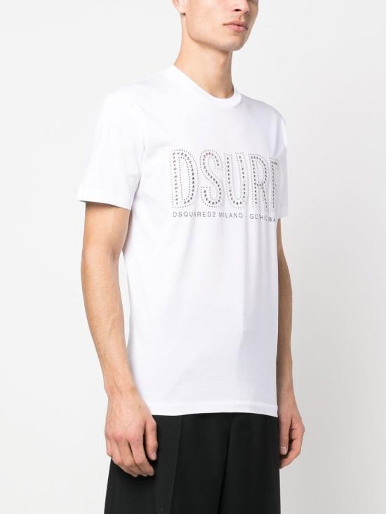  디스퀘어드2 반팔 티셔츠 S74GD1084S23009100 WHITE - DSQUARED2