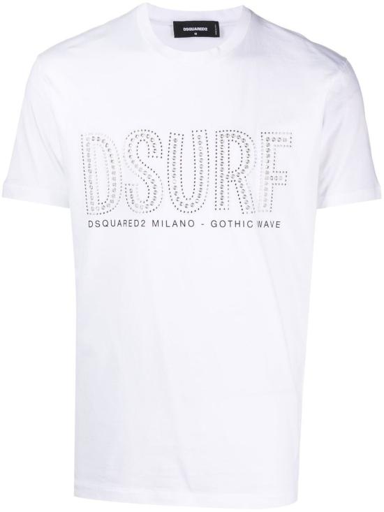  디스퀘어드2 반팔 티셔츠 S74GD1084S23009100 WHITE