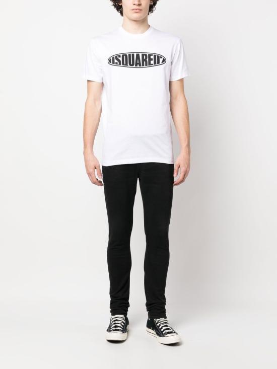  디스퀘어드2 반팔 티셔츠 S74GD1097S23009100 WHITE - DSQUARED2