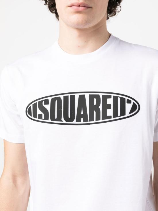  디스퀘어드2 반팔 티셔츠 S74GD1097S23009100 WHITE - DSQUARED2
