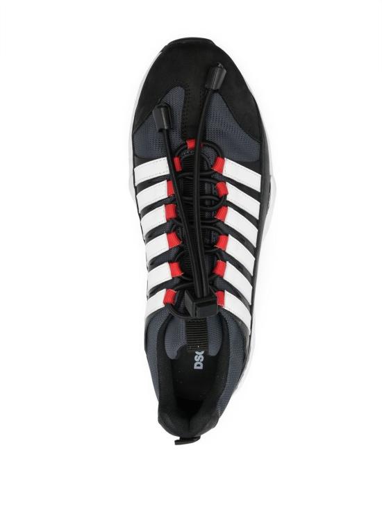  디스퀘어드2 스니커즈 SNM028301502643M2668 LAVAGNA NERO BIANCO - DSQUARED2