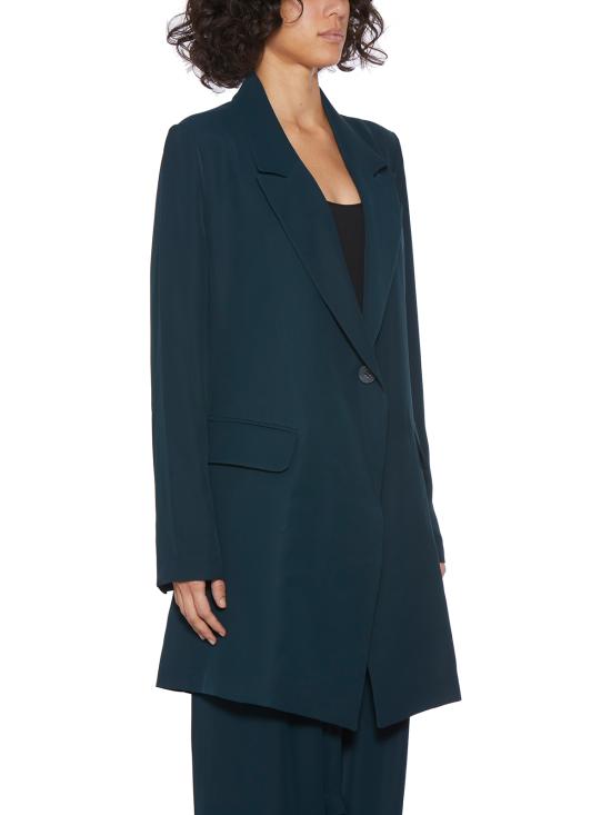  엔유 자켓 EK2215018PETROL GREEN OIL - NU