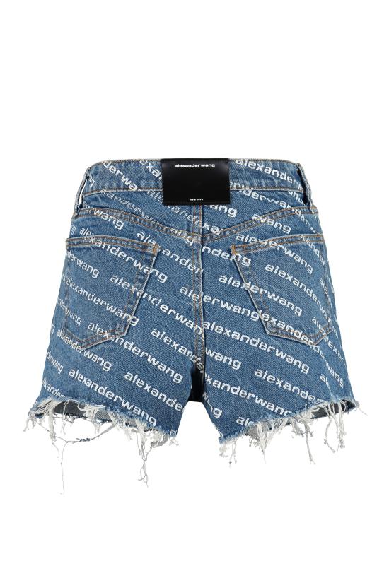  알렉산더 왕 숏팬츠 4DC1214897 460 Denim - ALEXANDER WANG