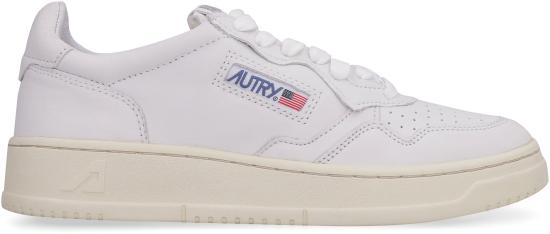  오트리 메달리스트 로우 레더 스니커즈 AULW GG04 White - AUTRY