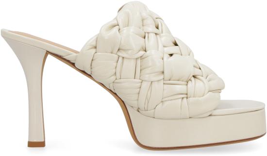  보테가베네타 샌들 630175VBT10 8279 Beige - BOTTEGA VENETA