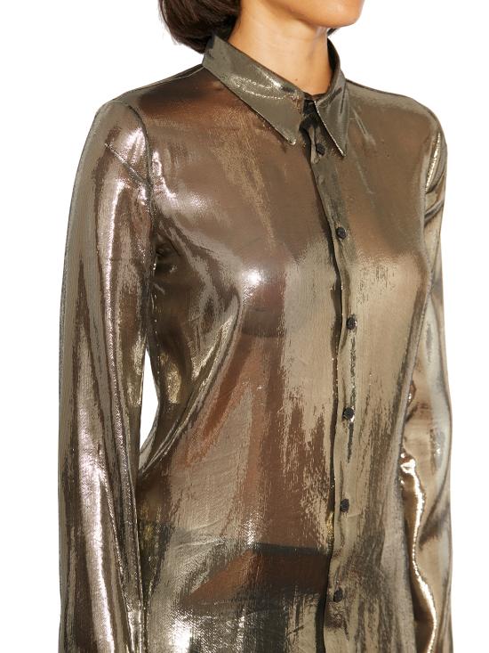  사피오 블라우스 EN16LAMEW GOLD - SAPIO