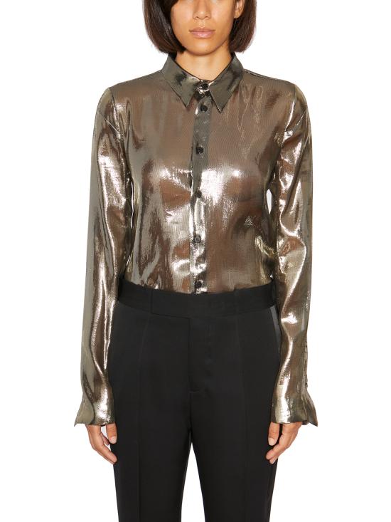  사피오 블라우스 EN16LAMEW GOLD - SAPIO