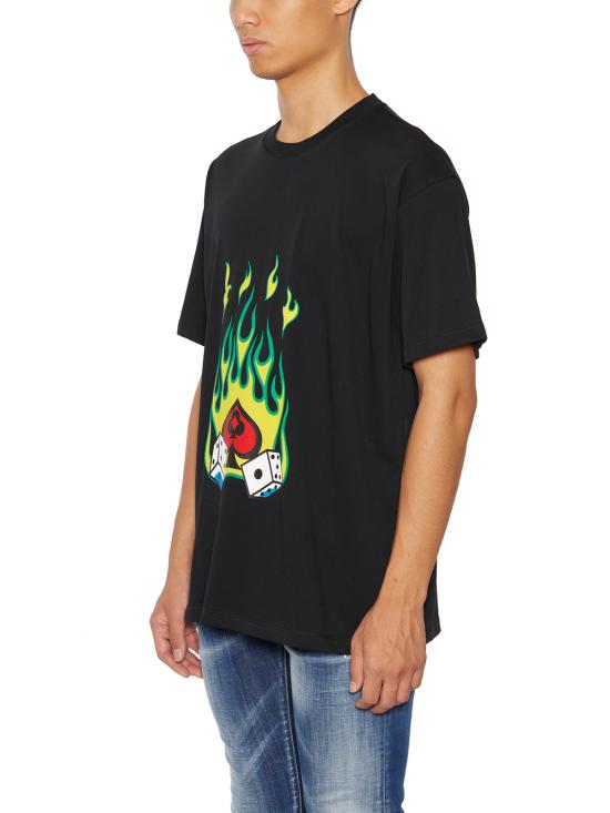  저스트 돈 반팔 티셔츠 E33JUSM1299 BLACK - JUST DON