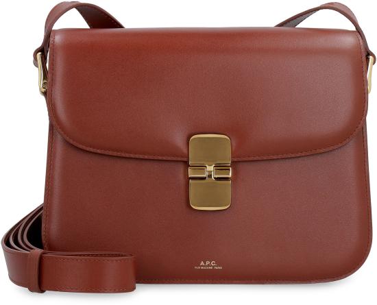  아페쎄 그레이스 백 PXBMWF61412 CAD Saddle Brown - A.P.C.