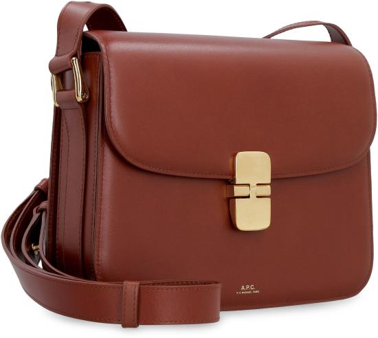  아페쎄 그레이스 백 PXBMWF61412 CAD Saddle Brown - A.P.C.