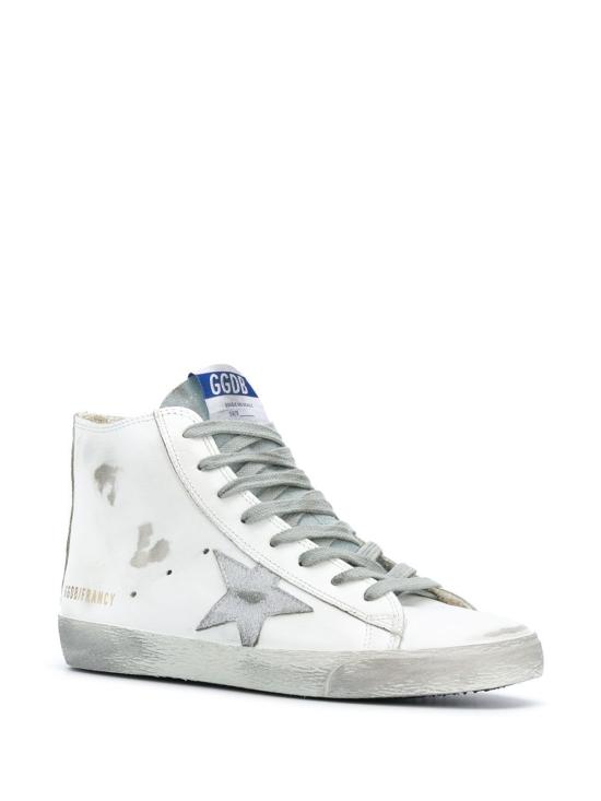  골든구스 스웨이드 스타 프랜시 스니커즈 GWF00113F00031910274 WHITE SILVER MILK - GOLDEN GOOSE