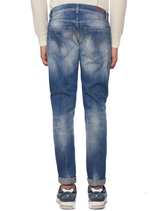  돈답 스트레이트 팬츠 EUP232DS0107UDI5DU800 BLUE - DONDUP