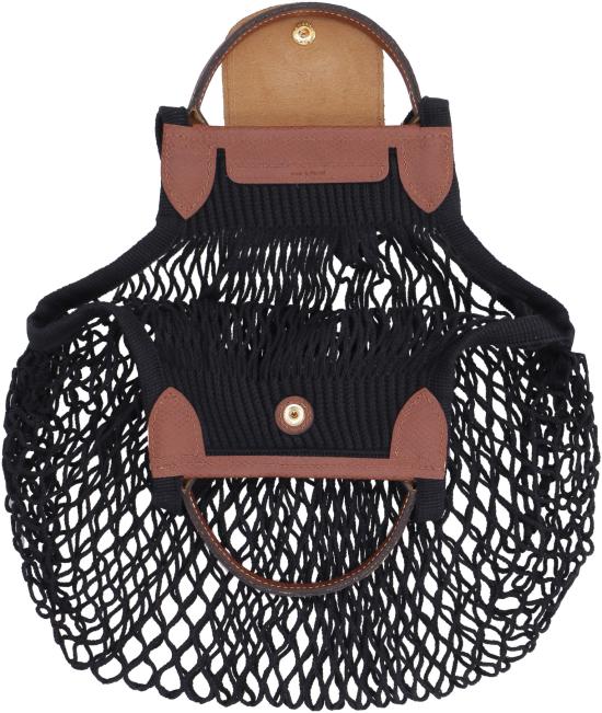  롱샴 플리아쥬 필렛 L 탑 핸들백 10121HVH 001 black - LONGCHAMP