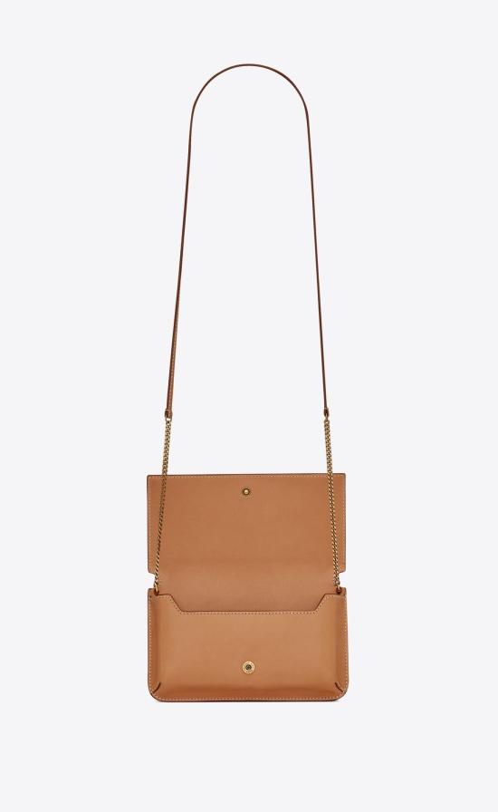  생로랑 크로스백 635095BWR6W2725 VINTAGE BROWN GOLD - SAINT LAURENT