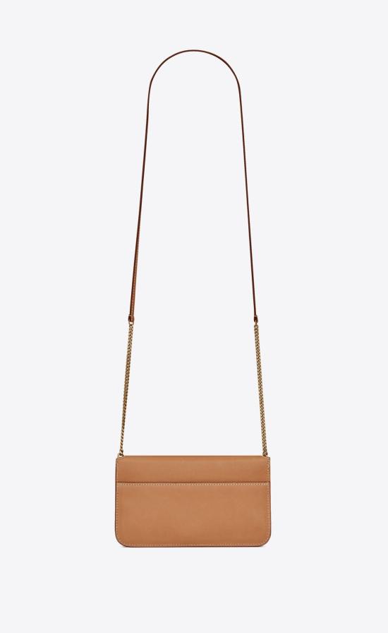  생로랑 크로스백 635095BWR6W2725 VINTAGE BROWN GOLD - SAINT LAURENT