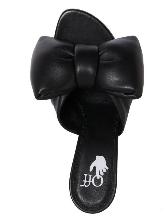  오프화이트 샌들 DOWIJ015S22LEA0011000 BLACK - OFF WHITE