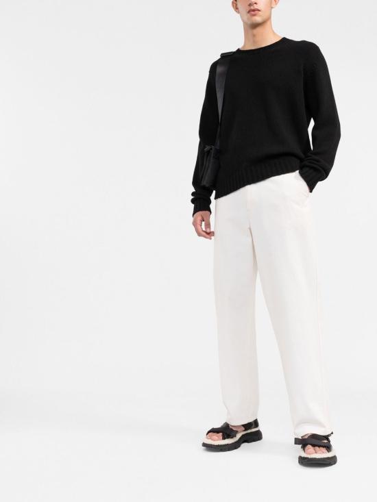  팜앤젤스 스웨터 PMHE027C99KNI001 1001 black - PALM ANGELS