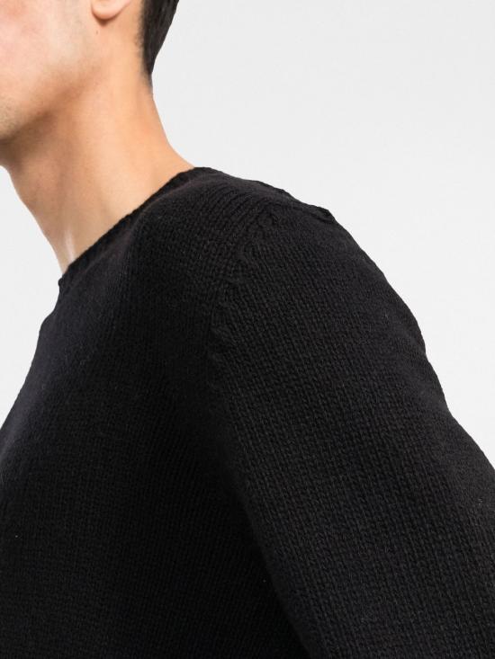  팜앤젤스 스웨터 PMHE027C99KNI001 1001 black - PALM ANGELS