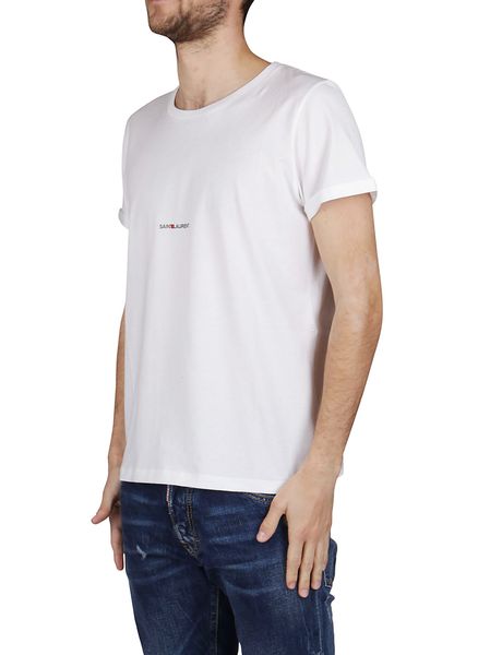  생로랑 리브 고쉬 티셔츠 464572YB2DQ 9000 White - SAINT LAURENT
