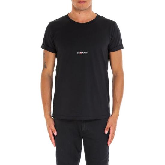  생로랑 리브 고쉬 티셔츠 464572YB2DQ 1000 black - SAINT LAURENT
