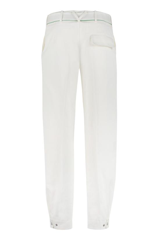  보테가베네타 스트레이트 팬츠 689104V0XK0 9000 White - BOTTEGA VENETA
