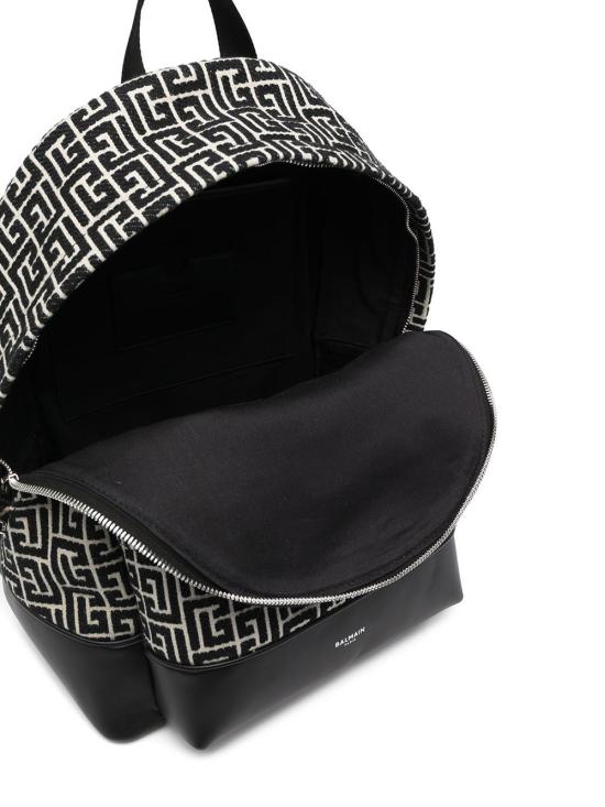  발망 백팩 XM1GE150TJMYGFE IVORY BLACK - BALMAIN