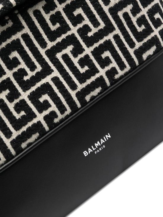  발망 백팩 XM1GE150TJMYGFE IVORY BLACK - BALMAIN