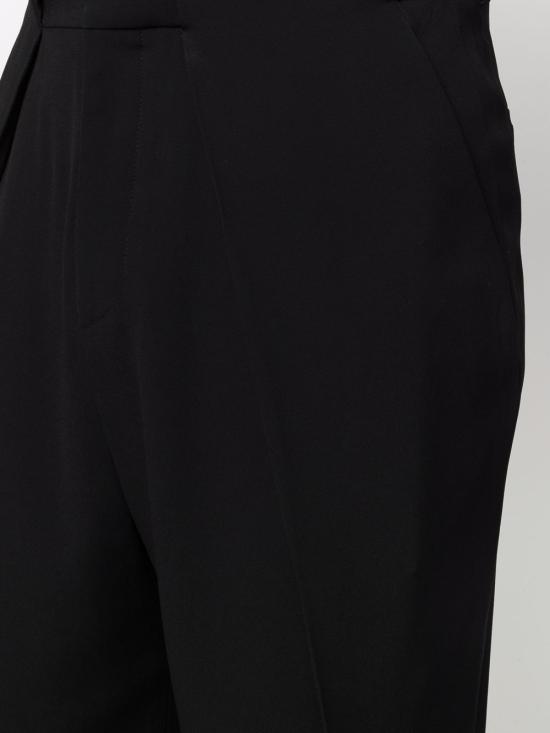  발망 스트레이트 팬츠 XH1PN005VB000PA BLACK - BALMAIN